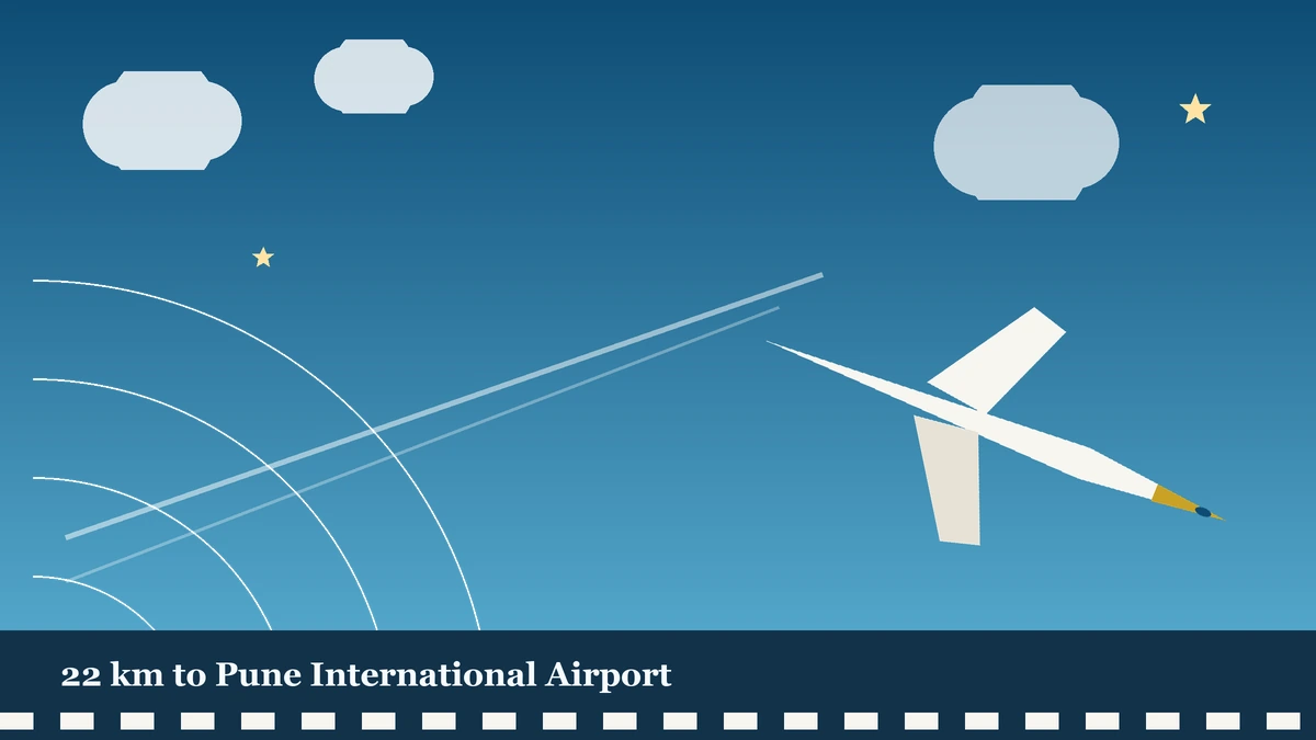 Venkatesh Serenique Airport Connectivity Illustration