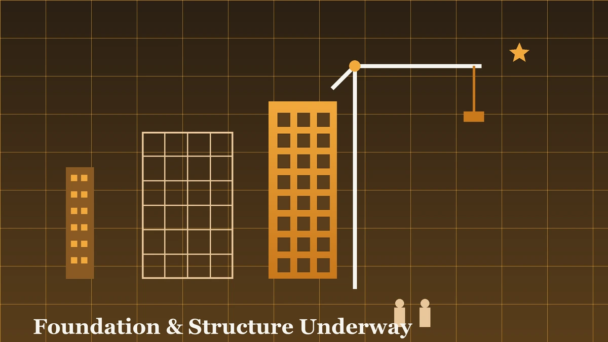 Venkatesh Serenique Construction Status Illustration