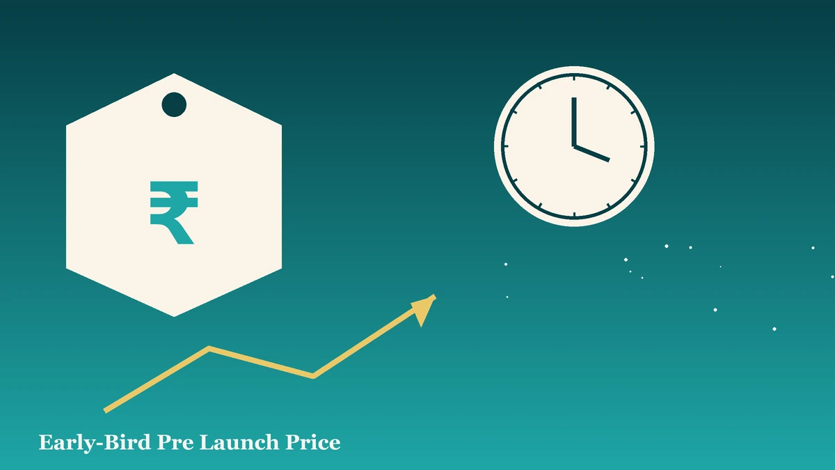Venkatesh Serenique Pre Launch Price Illustration